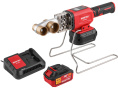 Аккум. сварочный аппарат для полимерных труб WORTEX CWM 1834 ALL1 XLT SET с акб и зу+3 насадки 1304777