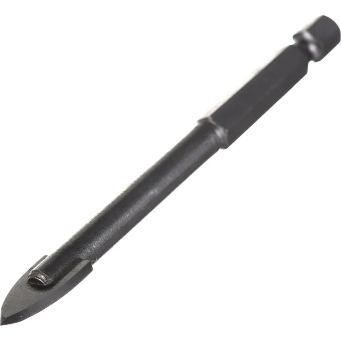 Сверло по керамике твердосплавное (10 мм; шестигранный хвостовик) ТУНДРА 1032518