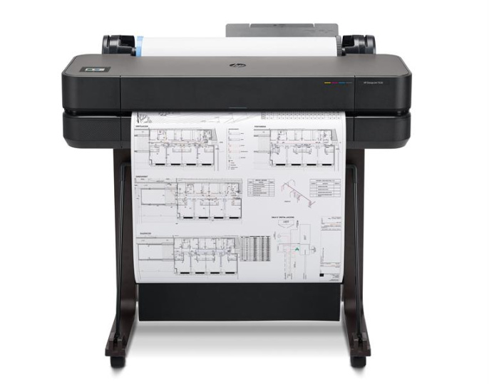Широкоформатный принтер HP DesignJet T630 24",4color,2400x1200dpi,1Gb,30spp A1 ,USB/GigEth/Wi-Fi,stand,mediabin,rollfeed,sheetfeed,tray50 A3/A4 , autocutter,GL/2,RTL,repl. 5ZY59A