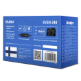 Колонки Bluetooth Sven 340, 2.0, черный [sv-021399]