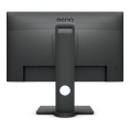 Монитор Benq PD2705Q 27'', 2560x1440, IPS, 60Hz, 1000:1, 250cd, 5ms, HDMI, DP; 4*USB 3.0; USB C*65W, Speakers, Height adj 110, Pivot, 100% sRGB, Flicker-free;Low Blue Light, Calibration Report, 3Y, Grey