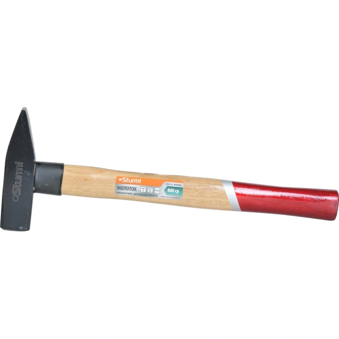 Молоток Sturm 800 г деревянная рукоятка 1010-52-WD0800