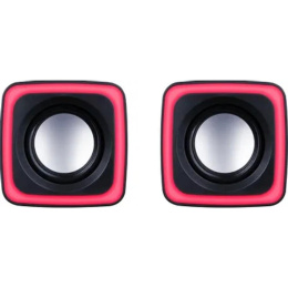 Defender Акустическая 2.0 система Solar 7 6Вт, подсветка, питание от USB [65117]