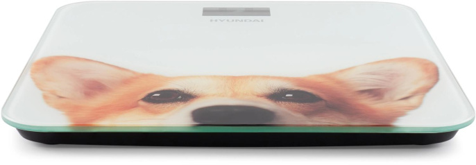 Весы напольные электронные Hyundai H-BS03671 макс.180кг белый