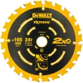 Диск пильный по дереву 165х20 мм; 24 DEWALT DT 10300