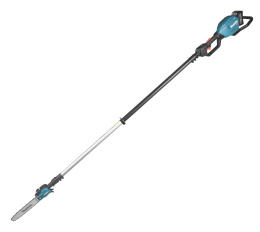 Высоторез Makita UA004GZ (аккумуляторный, бытовой, мощность: 1500 Вт, телескопическая штанга, объем масляного бака: 0.16 л, длина шины: 30 см, шаг: 3/8 ", 46 звеньев, бесщеточный двигатель)