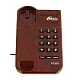 RITMIX RT-320 coffee marble Телефон проводной {повторный набор номера, настенная установка,световой индикатор соединения, регулятор громкости}