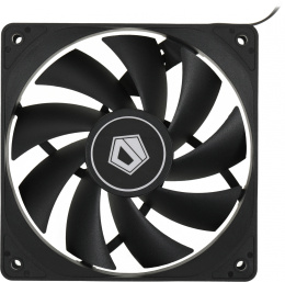 Вентилятор ID-COOLING FL-12025K 120мм, 3-pin, 1250об/мин, 21 дБ, черный, Ret