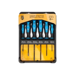 Набор отверток из стали S2 КВТ Мастер НО-06-S 78622
