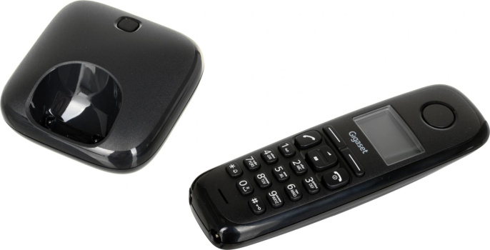 Р/Телефон Dect Gigaset A170 DUO черный (труб. в компл.:2шт) АОН
