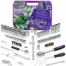 Набор инструментов Помощник 94 предмета 1/4", 1/2" (6гр.) 4941-5(59164)