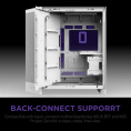 Корпус без блока питания Case NZXT H9 Flow RGB+ 2025 , Midi-Tower, TG, 6x140mm RGB + 1x120mm RGB, 2xUSB-A 3.2 + 1xUSB-C 3.2, E-ATX, ATX, mATX, mITX White (CM-H92FW-P1)
