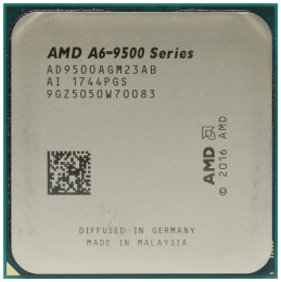 Процессор AMD A6 9500, AM4,  OEM [ad9500agm23ab]