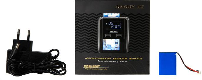Детектор банкнот MAGNER 215 АКБ