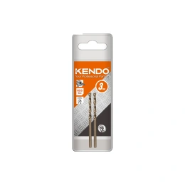 Сверло спиральное 2 шт, 3х61 мм, HSS-Co KENDO 10303005
