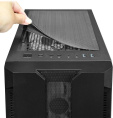 Корпус ATX CHIEFTEC Hunter, Midi-Tower, без БП,  черный [gs-01b-op]