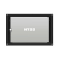Шкаф коммутационный NTSS Lime NTSS-WL6U5535GS-BL настенный,  стеклянная передняя дверь,  6U,  550x370x350 мм