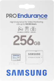 Флеш карта microSDXC 256GB Samsung MB-MJ256KA PRO Endurance V30 + adapter