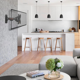 Кронштейн для телевизора Arm Media MARS-5, 10-32", настенный, поворот и наклон,  черный [90715]