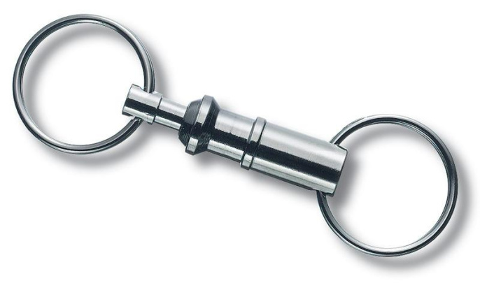 Карабин для ключей Victorinox серебристый [4.1835]