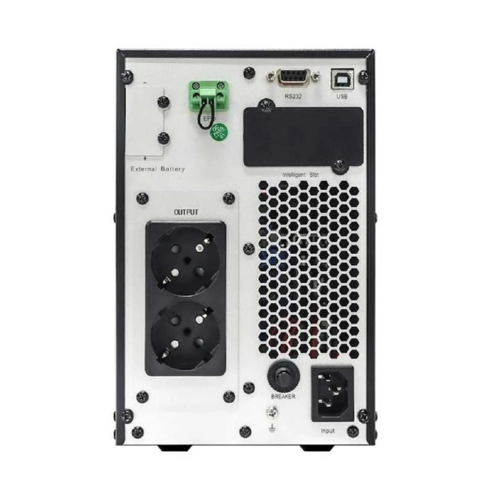 STARK SC 1000 ONLINE ONE One ИБП 1000 ВА/1000 Вт {Online, Напольный, 110-300В, 2 х ЕВРО, Smart-slot, USB, RS232, EPO, БЕЗ АКБ - внешние батареи 3 шт от 4,5Ач до 240 Ач}