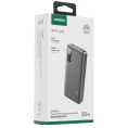 Внешний аккумулятор UGREEN PB312 25683 20000mAh Two-Way Fast Charging 2*USB-A&1*USB-C 20W Power Bank. Цвет: серый