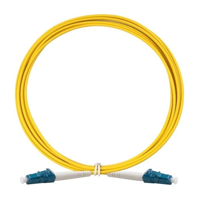 Патч-корд волоконно-оптический ExeGate FC-S-9-LC-LC-3M-LSZH Шнур ВО SM 9/125 OS2/G.652.D , LC/UPC-LC/UPC, Simplex, LSZH, 3м EX295135RUS