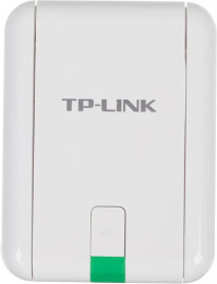 Wi-Fi Сетевой USB-адаптер TP-Link TL-WN822N USB 2.0 Type-A, 802.11n Wi-Fi 4 , до 300 Mbps, антенна 3 dBi, цвет белый , RTL