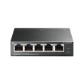 TP-Link TL-SF1005LP Настольный коммутатор с 5 портами 10/100 Мбит/с 4 порта PoE+