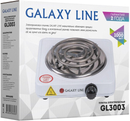 Плита Электрическая Galaxy Line GL 3003 белый эмаль настольная