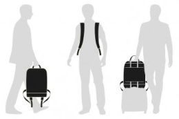 Рюкзак Moleskine Metro 31х47х13 см, черный [et82mtbkbk]