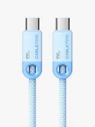 Кабель USB-C CABLETIME CUP0E (CT-CM100-PBL0.5) синий 0,5 м для смартфонов, планшетов