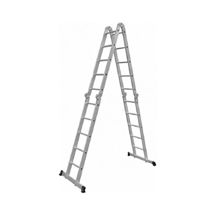 Лестница-трансформер Комус алюминиевая, 4-х секционная, 4x5 ступени 1506701