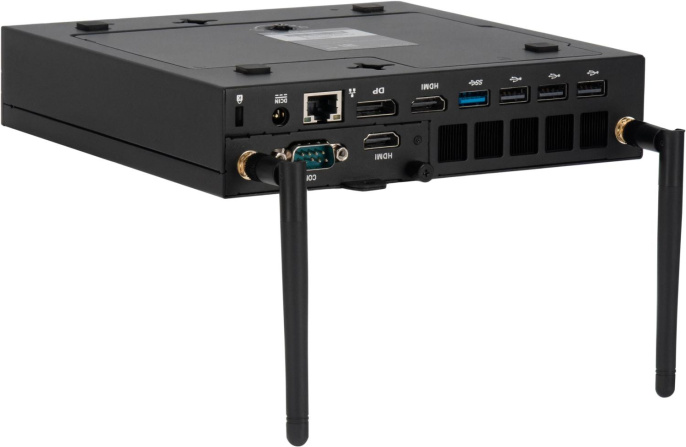 Неттоп IRU Tactio 310H6ITF i3 14100 (3.5) 8Gb SSD256Gb UHDG 730 Windows 11 Pro GbitEth WiFi BT 120W черный (RUS) (2176177)