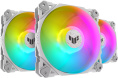Вентилятор для корпуса ASUS TUF GAMING TF120 ARGB 3IN1 White 90DA0033-B09030 крепление винтовое, размеры вентилятора: 120x120мм, гидродинамический подшипник, 1900 rpm, 76 CFM, 29 dB A