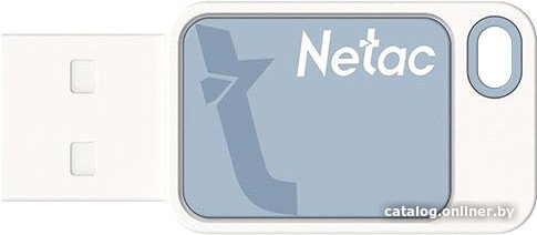 Флешка 16Gb Netac UA31 NT03UA31N-016G-20BL, USB2.0, White/Blue