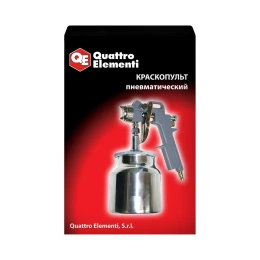 Пневматический краскопульт с нижним бачком QUATTRO ELEMENTI 770-827