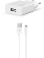 Сетевое зарядное устройство TTEC SmartCharger Travel Charger 2.1A Type-C Cable - White 2SCS20CB