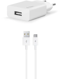 Сетевое зарядное устройство TTEC SmartCharger Travel Charger 2.1A - White 2SCS20B