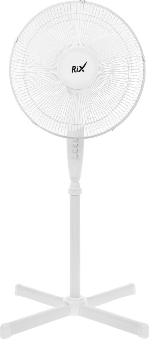 Вентилятор напольный Rix RSF-4000W,  белый