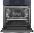 Духовой шкаф Электрический Smeg Linea SO6104APG серый/серебристый