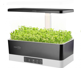 Гидропонная установка Cactus Garden 3л 24 черный (CS-LEDPOT-06)