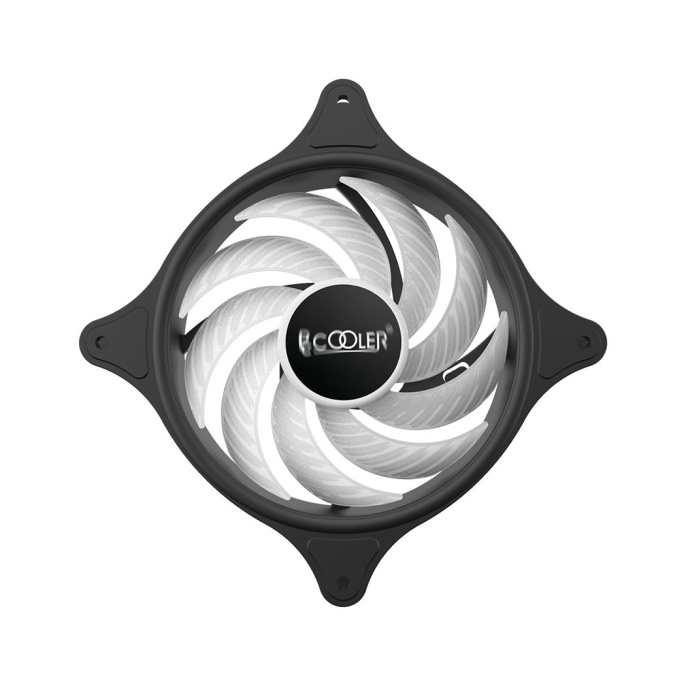PCCooler FX-120-3 FIXED COLOR FAN 120x120x25mm 3pin+Molex, пит. от мат.платы и БП, 1320 об/мин Retail
