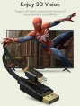 Кабель CABLETIME CD41H (CT-AV588-02G-W1) 1 м, Mini DisplayPort - DisplayPort, адаптер Cabletime Mini DP - DP, 4K, белый