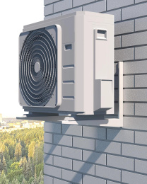 Кронштейн для кондиционера Holder ACM-01-W белый макс.100кг настенный