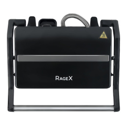 Электрический мини-гриль RAGEX R783-000 с режимом барбекю, 750 Вт, черный