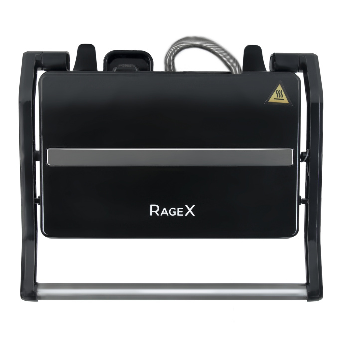 Электрический мини-гриль RAGEX R783-000 с режимом барбекю, 750 Вт, черный