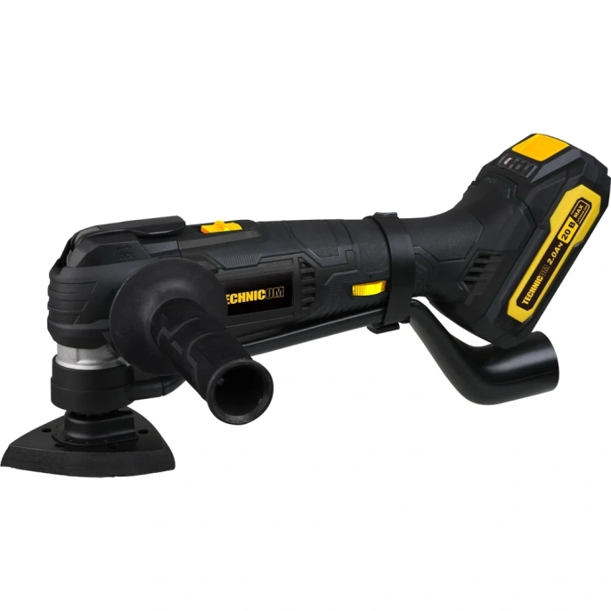 Аккумуляторный реноватор TECHNICOM 20В, 2Ач, 5000-20000 кол/мин, 6 скоростей, 3° угол колебания TC-CM620