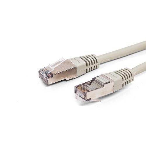 Filum FL-F5-0.25M Кабель патч-корд, F/UTP 5e cat. 0.25м,, 26AWG 7x0.16 мм , омедненный алюминий  CCA , PVC, серый