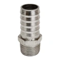 Резьбовой штуцер ёлочка PI TOOLS SH-E19-1/2M под шланг D19. Арт. 2530